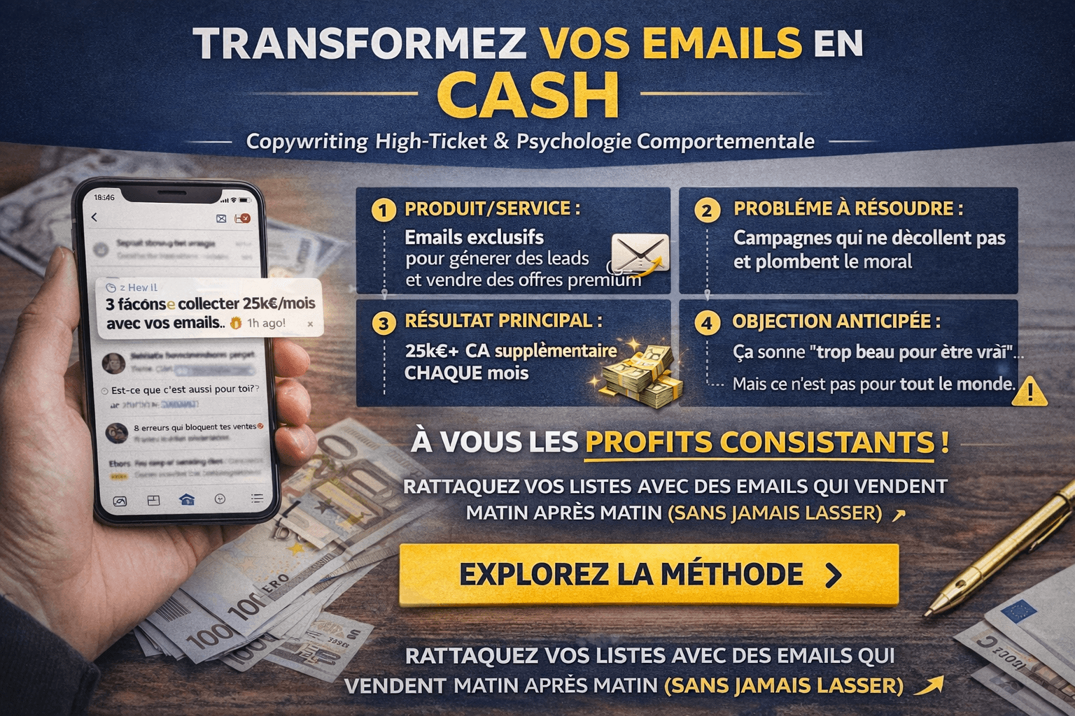 Transformer ses Newsletters en Machine de Vente — Le Système Complet